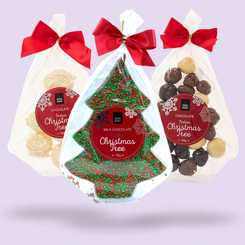 Chocamama Milk Chocolate Freckled Christmas Tree