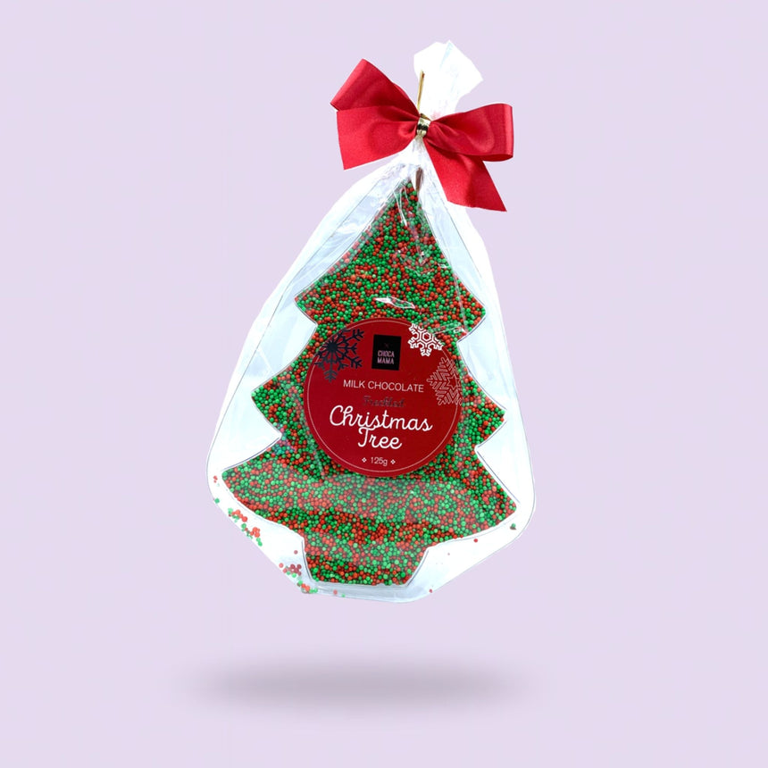 Chocamama Milk Chocolate Freckled Christmas Tree