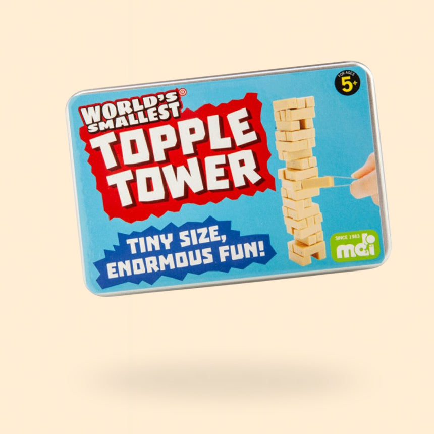 World's Smallest Topple Tower